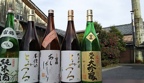 写真：日本酒 富鶴 一升瓶